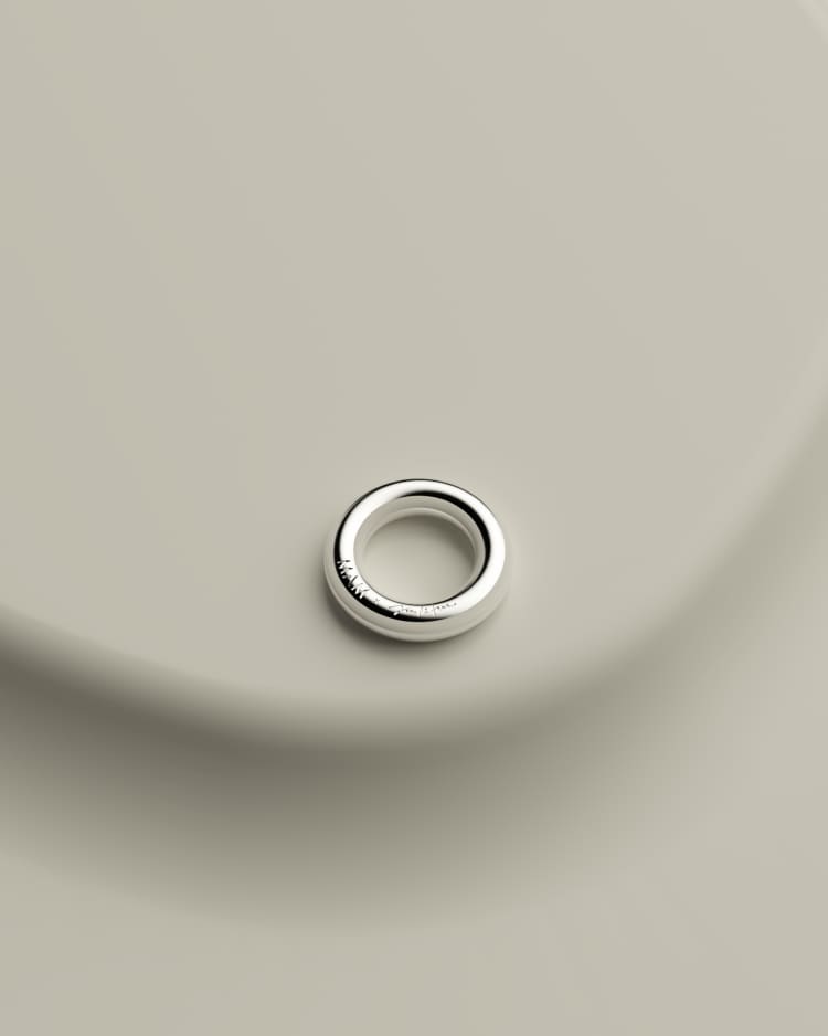 Anello semplice in argento