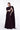 Folded Cape Top - Burgundy