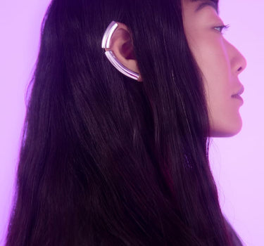 Silberner Full Ear Climber Ohrring