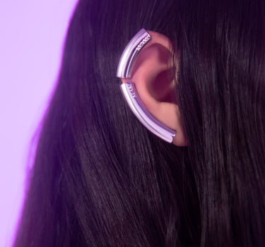 Silberner Full Ear Climber Ohrring