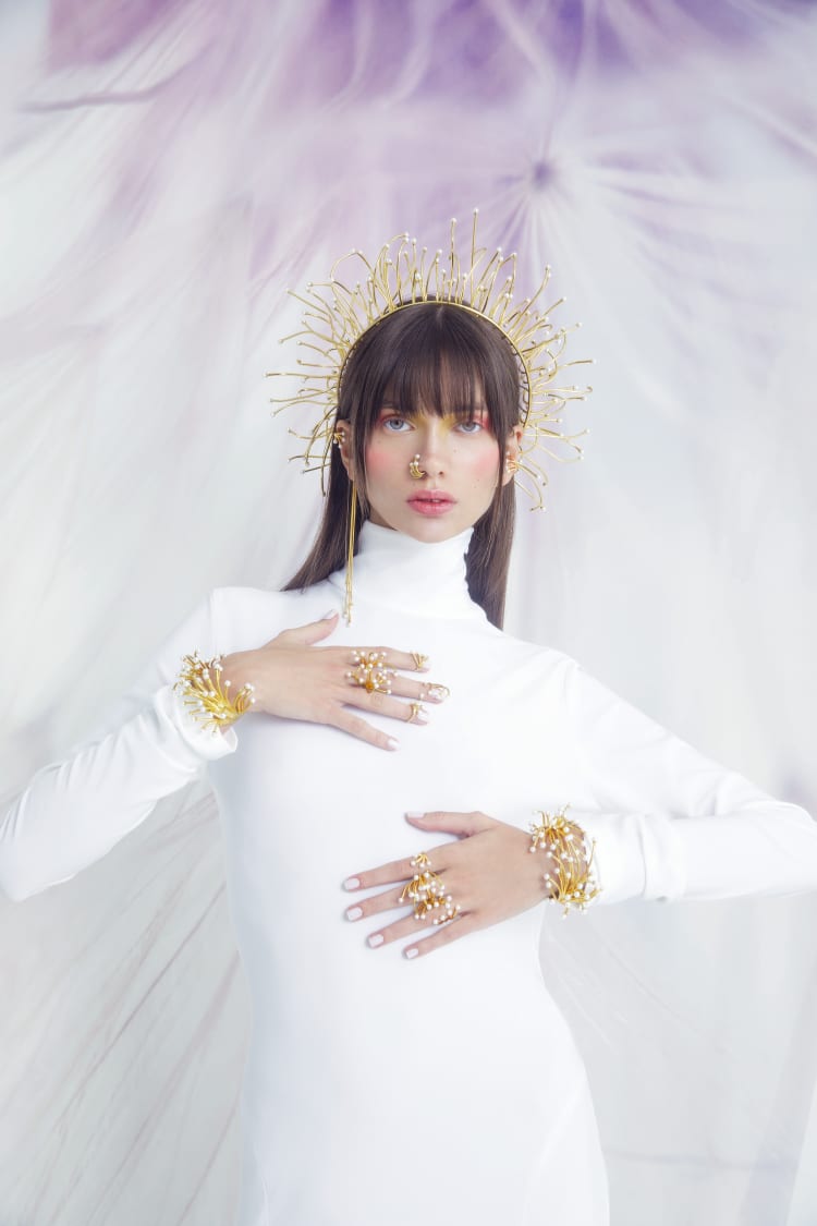 Cerchietto con Mini Perle