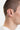 earcuff organico con cappuccio in argento