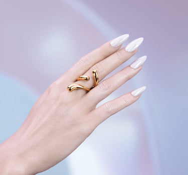 Anillo Tres Drops - Oro