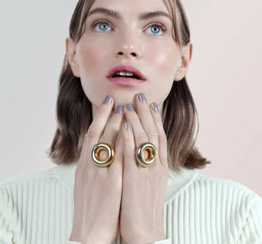 Anello Donut in oro