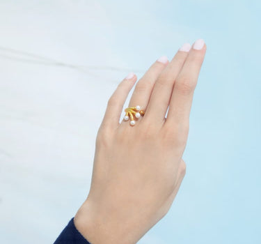 Mini Pearls Jewelry Ring