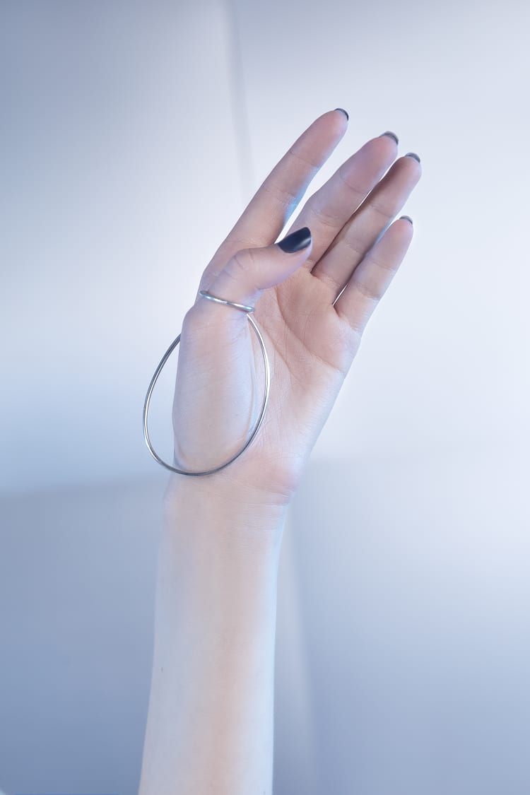 Silver Circle Ring