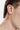 Boucle d’oreille pendante Raval dorée