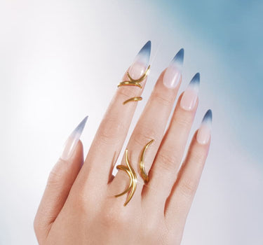 Spiked Ring in gold