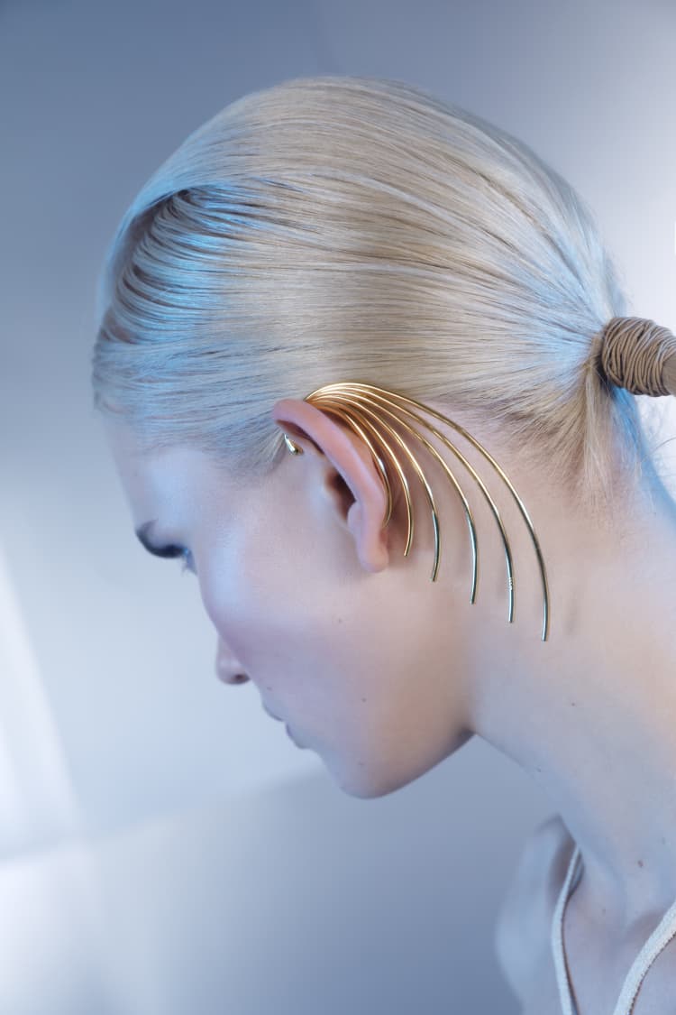 Gold Wrap Around Ear Cuff