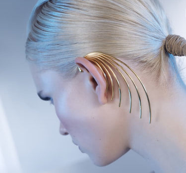 Goldener Wickel-Ear-Cuff
