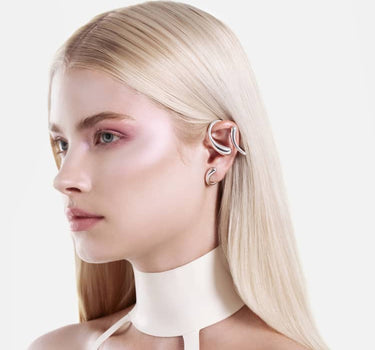 Ear Cuff Completo Drops - Plata