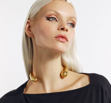Collana torque in oro