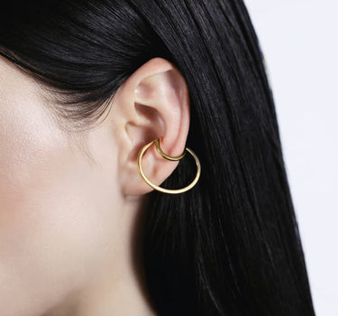 ear cuff oro luna