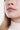 Fake-Lippen-Cuff Tropfen - Silber