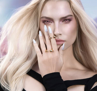 Anello Torque Asimmetrico - Oro