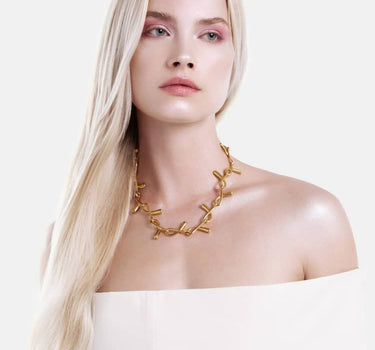Collar de Cadena Drops - Oro