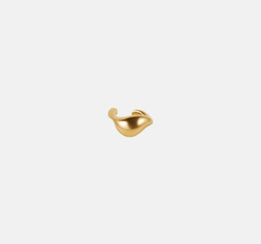 earcuff gonflé à capuche en or