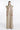 Long Structured-Shoulder Vest - Cream