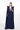 Capa con hombros esculturales - Azul
