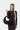 Twisted Bag | Black Leather Handbag