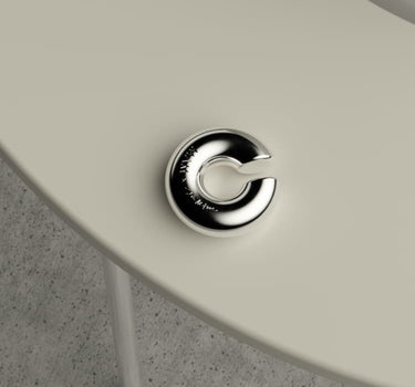 Breiter Ear Cuff aus Silber