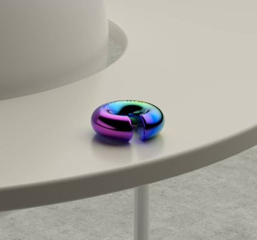 Holografischer breiter Ear Cuff