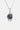 Pendentif Powerful avec Pierre Interchangeable, Argenté