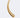 Ear climber in oro a goccia