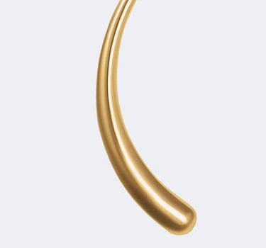 Ear climber in oro a goccia