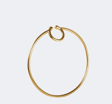 large ear cuff in gold