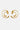 Spiral-Tropfen-Ohrringe - Gold