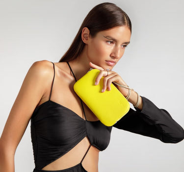 Crossbody yellow purse