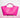 Designer pink tote bags